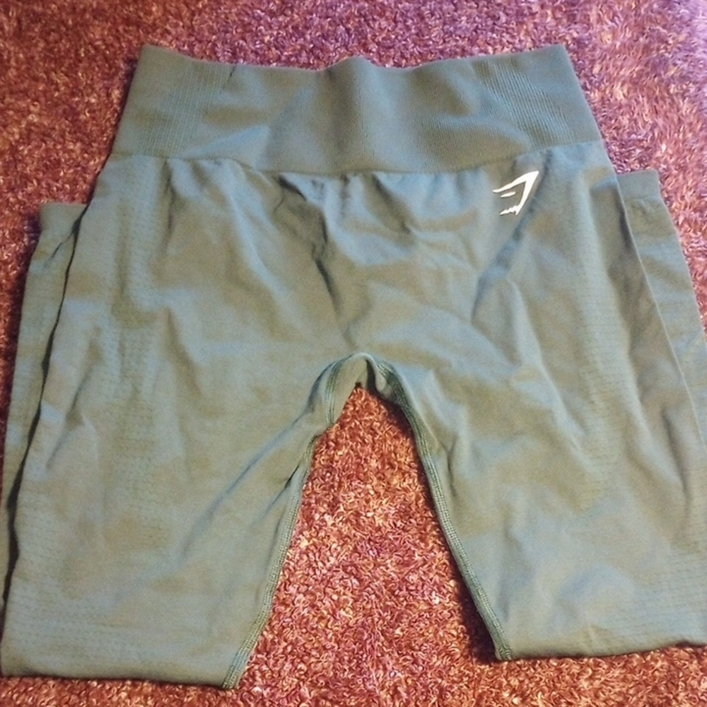 Green High-Waisted Leggings